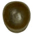 Original Cold War Danish M48 Clone U.S. M1 Helmet Shell - Repainted OD Green Original Items