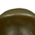 Original Cold War Danish M48 Clone U.S. M1 Helmet Shell - Repainted OD Green Original Items