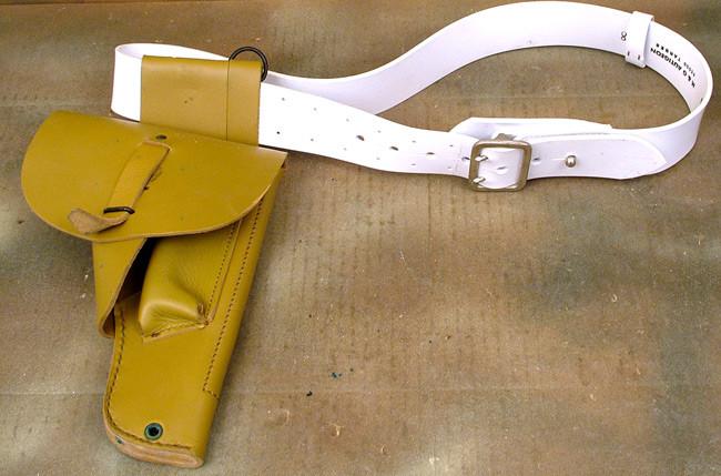 French Foreign Legion Holster with White Belt Original Items