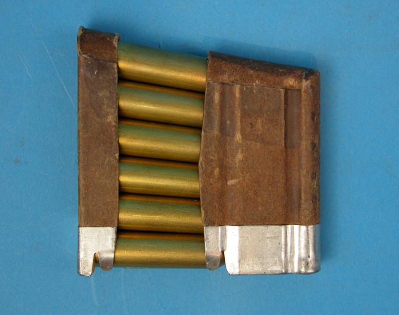 Swiss 7.5 mm Inert Cartridges in Clip Original Items