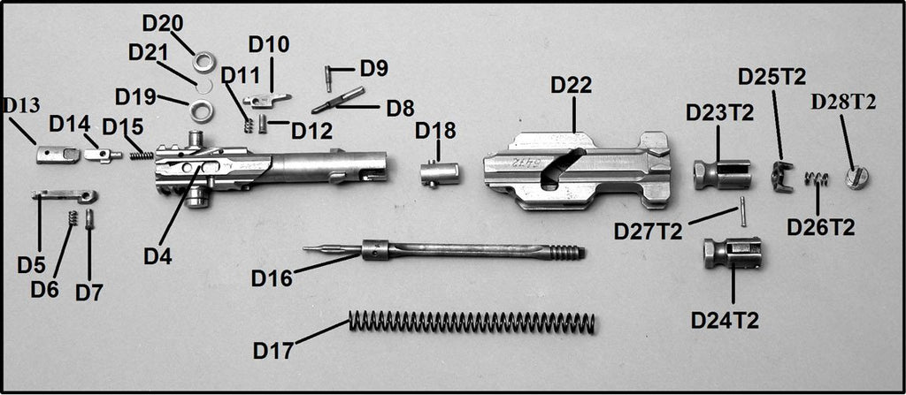 MG 34 Pressure Lever: D5 Original Items