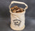 British GR Marked Original Military Issue Flax Cloth Utility Pail Original Items