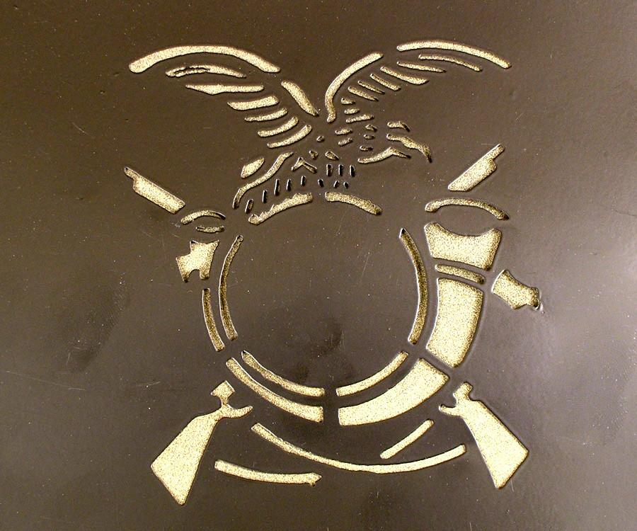 Italian WWII Helmet & Military Stencils: Alpini (Military School) New Made Items