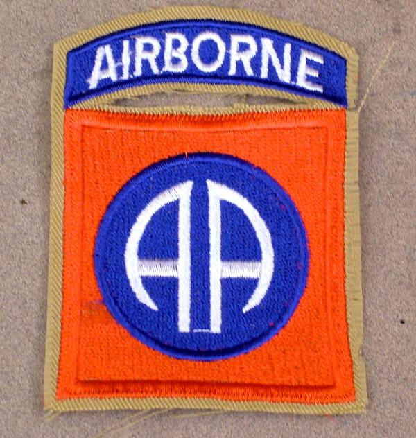 U.S. WWII 82nd Airborne Division Shoulder Patch - All American New Made Items