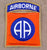 U.S. WWII 82nd Airborne Division Shoulder Patch - All American New Made Items
