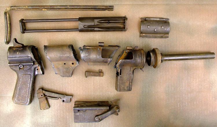 Original U.S. M3 Grease Gun Parts Set Original Items