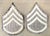 U.S. Original WW2 Sergeant Chevrons: Staff Sergeant (Pair) Original Items