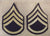 U.S. Original WW2 Sergeant Chevrons: Staff Sergeant (Pair) Original Items