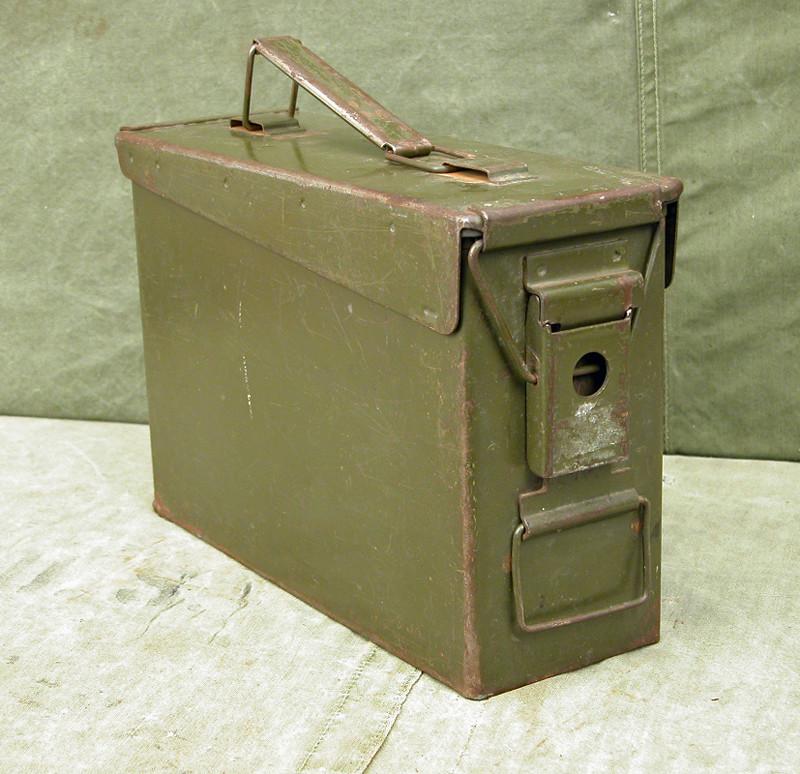 Scarce US M19 .30 Cal. Ammunition Box (One Only) Original Items