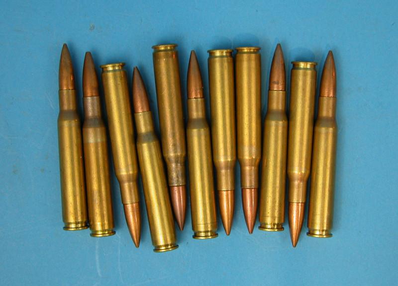 U.S. WW2 Dummy .30 cal Cartridges (10 pack) Original Items