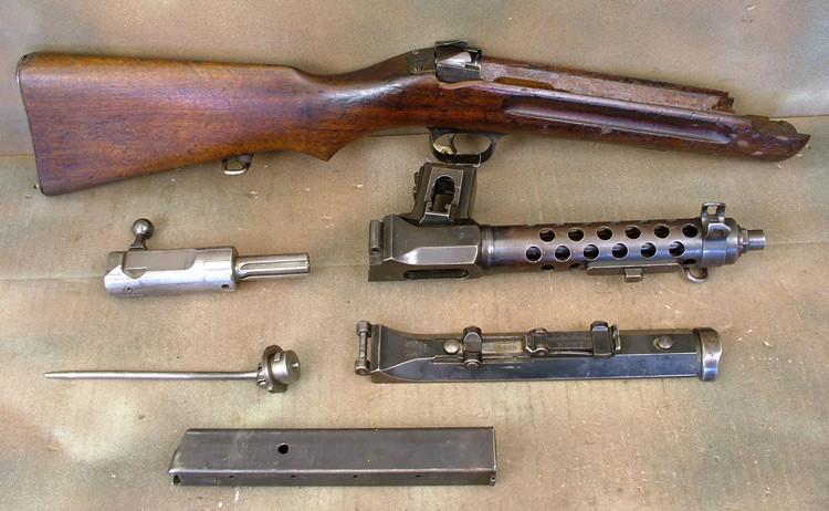 Steyr Solothurn MP 34 (O) SMG Parts Set Original Items