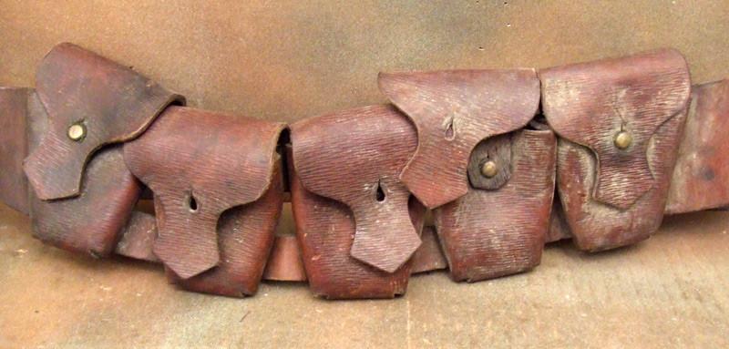 British P-1903 Leather Ammunition Bandolier: One Only Original Items