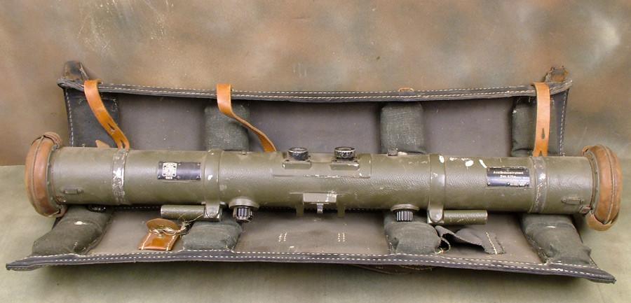 German WWII 80cm M-34 Rangefinder with Carrier: Dated 1938 Original Items