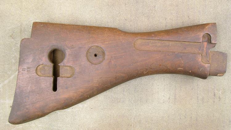 British Vickers-Berthier Butt Stocks: Exotic w/ Recess Original Items