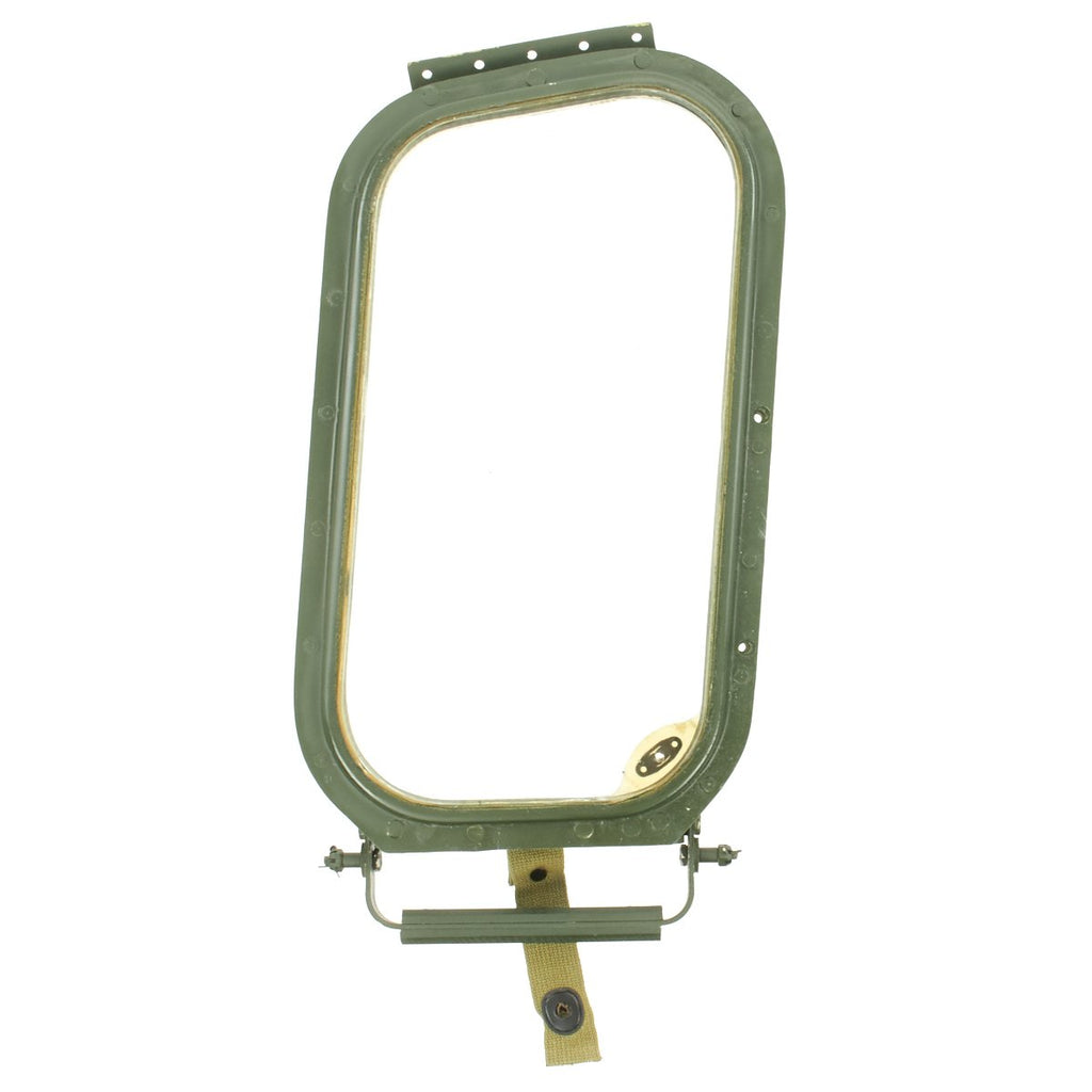 Original U.S. WWII Boeing B-17 Flying Fortress Pilot Cockpit Front Window Panel - Left Side Original Items