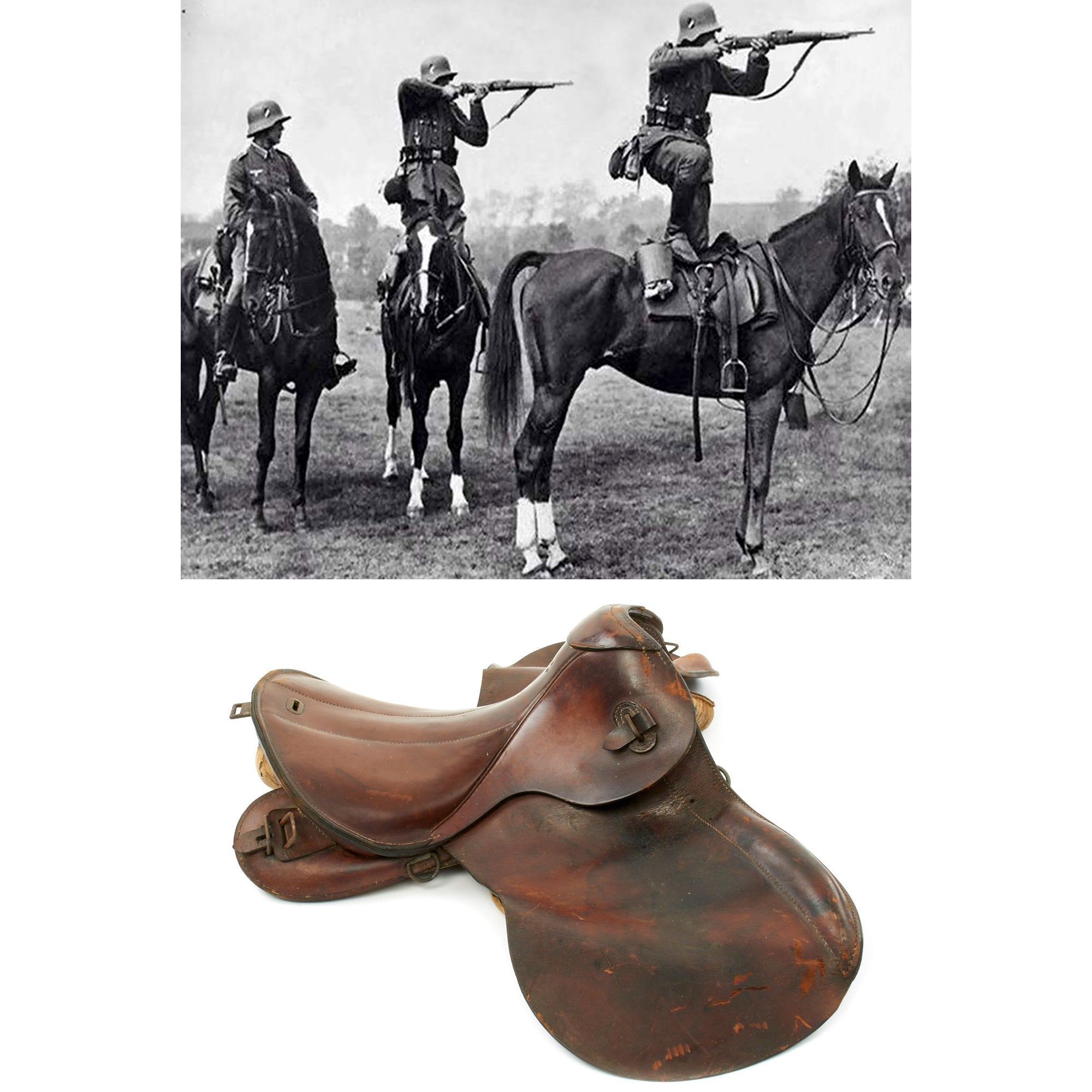 horse gear saddlery germany Original German WWII M31 Mess Kit Kochgeschirr Modell 1931 – Dated 1938 – International Military Antiques