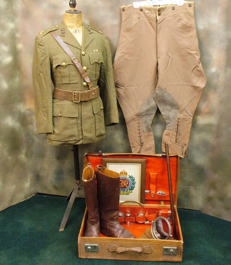 British WW2 Uniform Set of the Vainest Officer in the Army? (One Only) Original Items