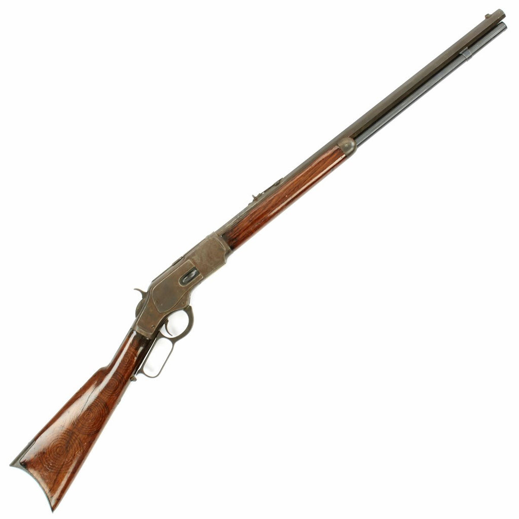 Original U.S. Winchester Model 1873 .38-40 Rifle with Octagonal Barrel made in 1887 - Serial 249796 Original Items