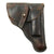 Original German WWII Set of 4 Officers Leather Holsters - P08 Luger and three Medium 7.65mm Original Items