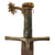 Original Victorian Era Sudanese Mahdi Dervish Kaskara Broadsword and Dagger with Leather Scabbards c.1880 Original Items