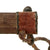Original Sudanese Mahdi Dervish Arm Dagger with Skull Crusher Pommel and Tooled Leather Scabbard - c.1880 Original Items