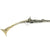 Original Greek or Caucasian Miquelet Lock Jezail Musket with Steel Stock and Engraved Brass c.1800-20 Original Items