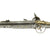 Original Greek or Caucasian Miquelet Lock Jezail Musket with Steel Stock and Engraved Brass c.1800-20 Original Items
