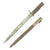 Original German WWI Ersatz Bayonet with 12 inch Blade and Steel Scabbard - Carter Type EB3 Original Items