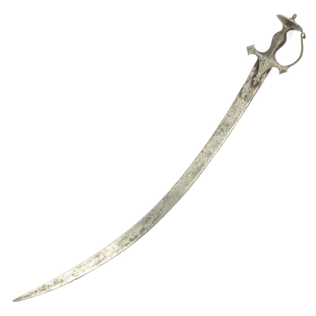 Original Indian 18th Century Tulwar Battle Sword with Guard as used in the Sepoy Rebellion 1857-59 Original Items