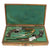 Original European Circa 1875 Remington Rolling Block Pistol Pair in Fitted Case with Accessories Original Items