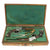Original European Circa 1875 Remington Rolling Block Pistol Pair in Fitted Case with Accessories Original Items