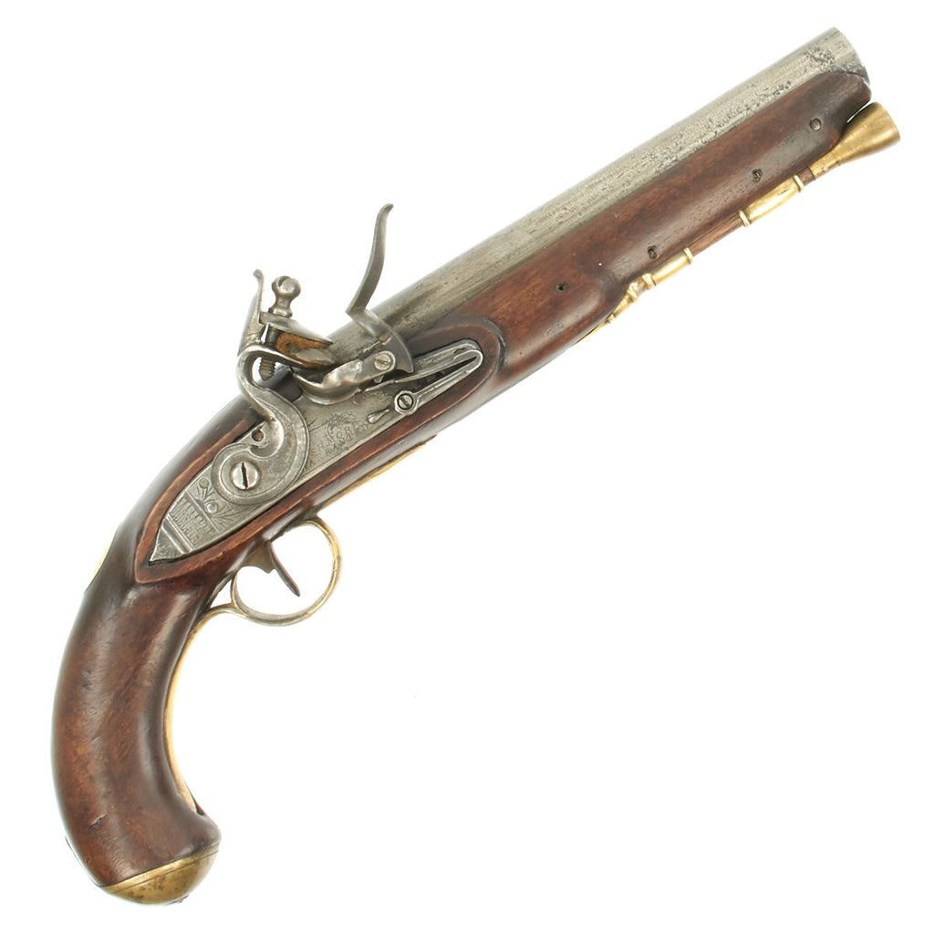 Original British Flintlock Pistol for the Fur Trade by Ashmore c.1775-1800 Original Items