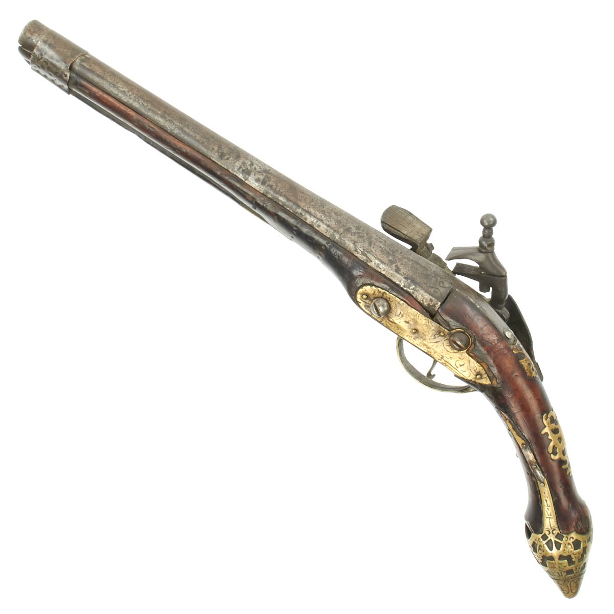 Pistolet Hales Life-Like Products – Miquelet Moorish Lock – Modèle Taille Réelle