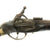 Original 18th Century Balkan Miquelet Lock Rat Tail Pistol with Leather Lock Protector - circa 1750 Original Items