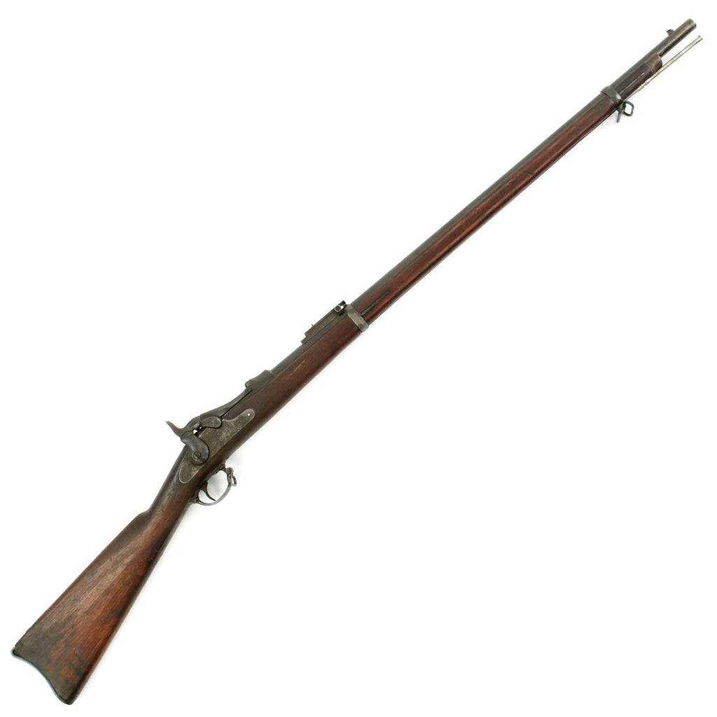Original U.S. Springfield Trapdoor Model 1884 Rifle with Standard Rod made in 1886 - Serial No 320458 Original Items