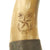 Original U.S. Naval Gunner's Priming Priming Powder Horn with Patriotic Scrimshaw Engraving c.1812 Original Items