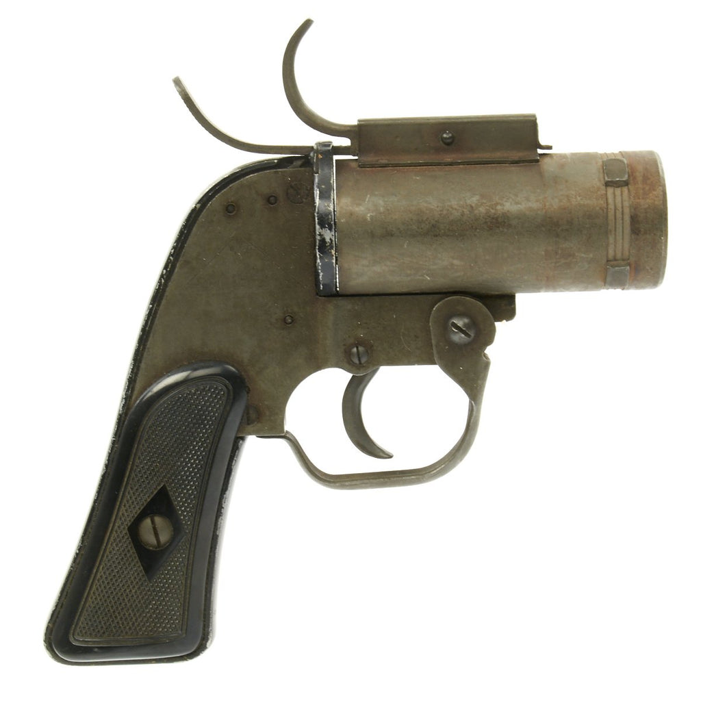 Original U.S. WWII M8 Pyrotechnic 37mm Flare Signal Pistol by SWC - Serial 262463 Original Items