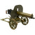 Original Russian Maxim M-1905/1910 Smooth Jacket Display Machine Gun with Shielded Sokolov Mount and Ammo Can Original Items