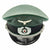 Original German WWII Gebirgsjäger Mountain Troop Officer Visor Cap by Extra Klasse Original Items