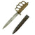 Original U.S. WWI Model 1918 Mark I AU LION Trench Knife with Scabbard Original Items