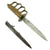 Original U.S. WWI Model 1918 Mark I AU LION Trench Knife with Scabbard Original Items