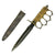 Original U.S. WWI Model 1918 Mark I Trench Knife by L. F. & C. with Steel Scabbard - dated 1918 Original Items