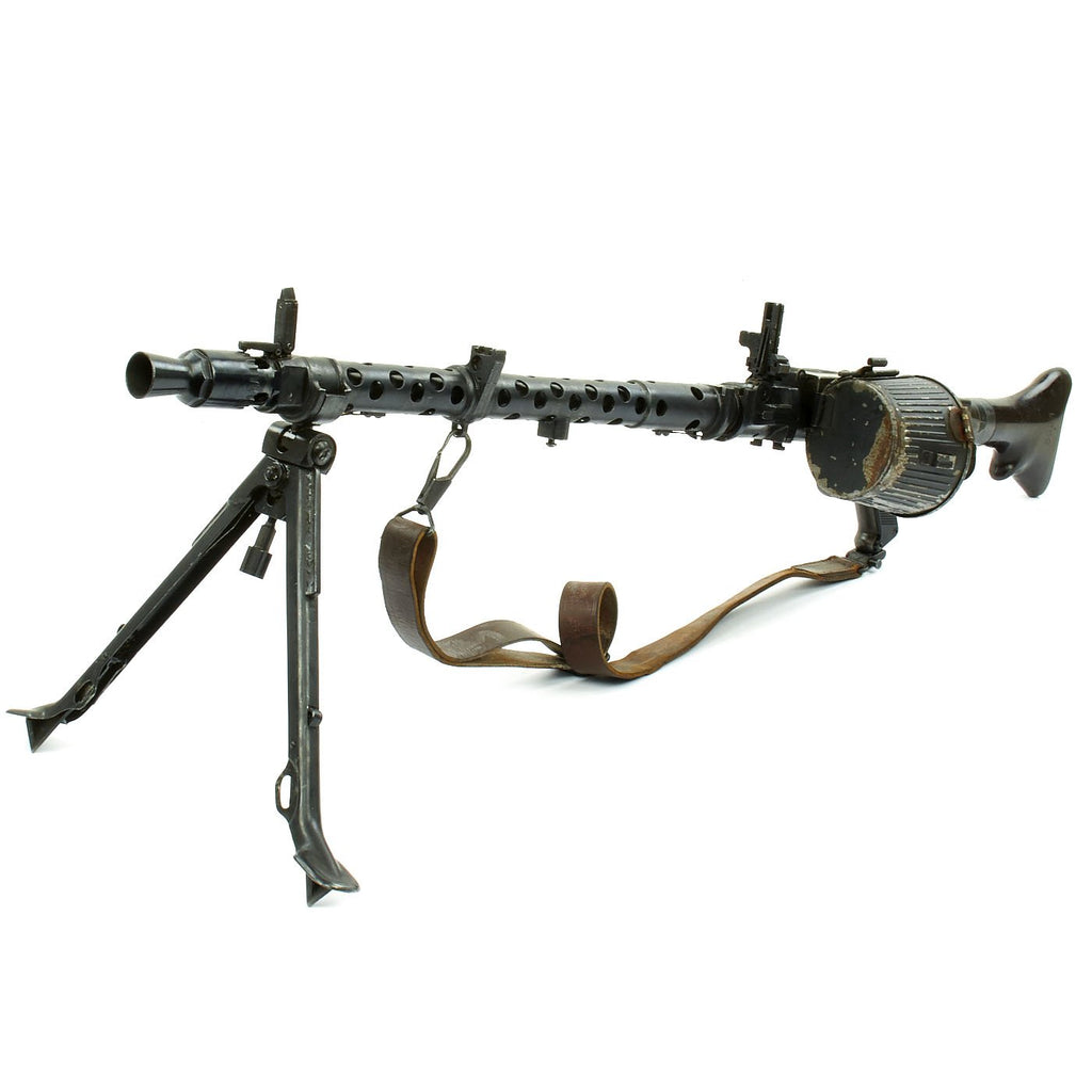 Original German WWII MG 34 Display Machine Gun with Bakelite Buttstock - dfb 1941 Original Items