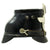 Original German WWII Named Metropolitan Police Shako in Black by BEROLINA Original Items