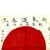 Original Japanese WWII Hand Painted Cloth Good Luck Flag - 34" x 27" Original Items