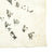 Original Japanese WWII Named Hand Painted Silk Good Luck Flag with Temple Stamp - 38" x 27" Original Items