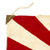 Original Japanese WWII Cloth Rising Sun Army War Flag with Paper Tag - 26" x 20" Original Items