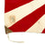 Original Japanese WWII Cloth Rising Sun Army War Flag with Paper Tag - 26" x 20" Original Items