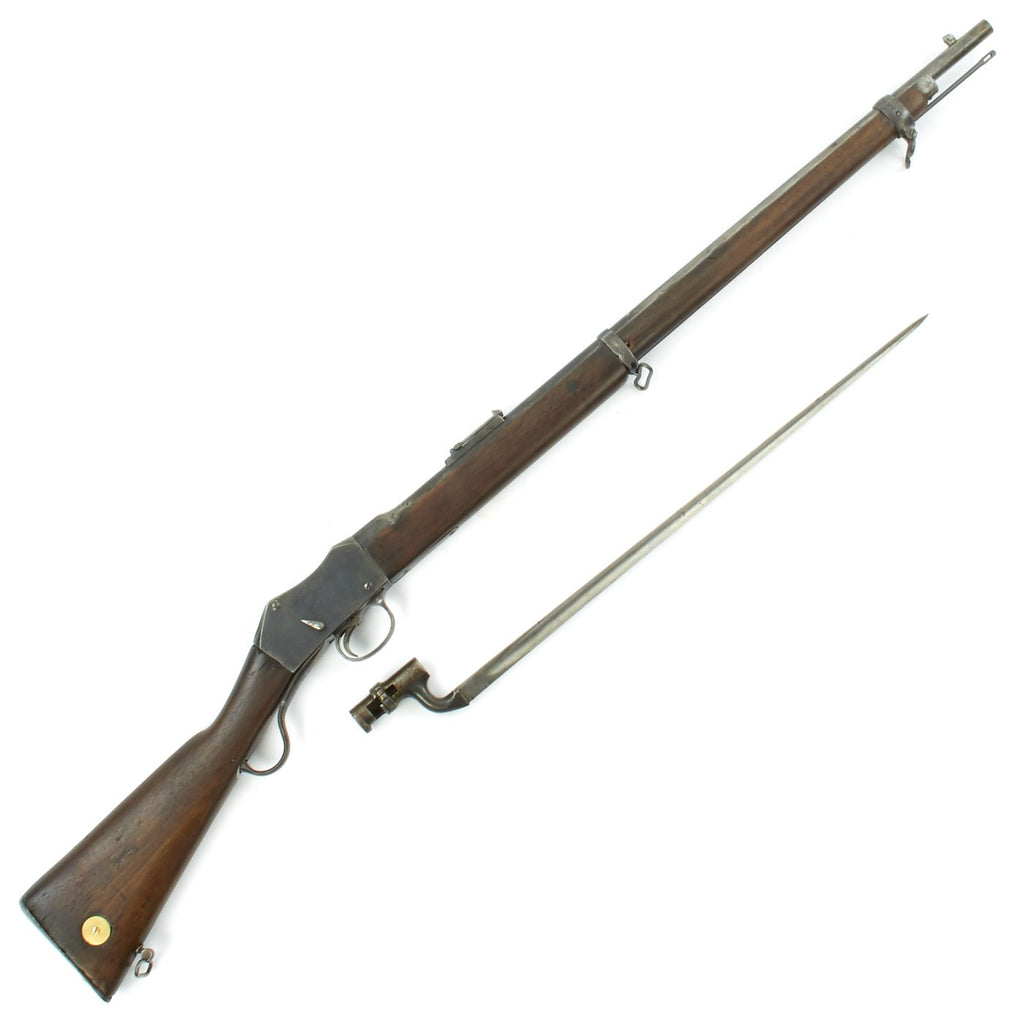 Original British Martini-Enfield .303 Rifle by RSAF Enfield with Bayonet - Dated 1881 converted 1895 Original Items