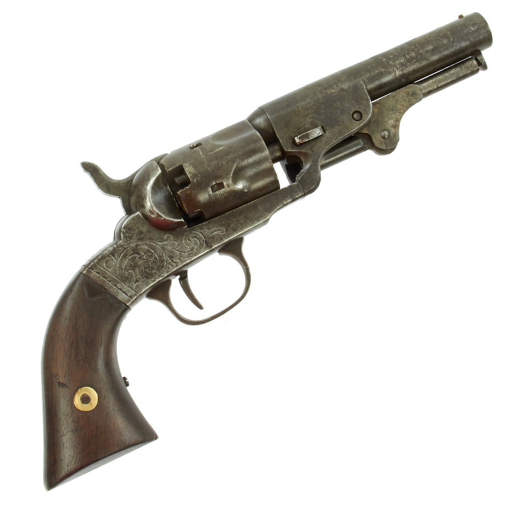 Original U.S. Civil War Bacon MFG. Co. 2nd Model .31cal Percussion Revolver Serial 1148 - Circa 1860 Original Items